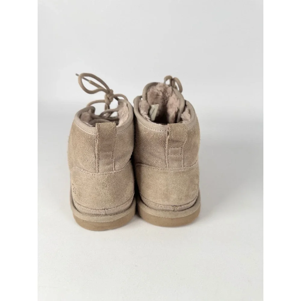 UGG Neumel Tan Suede‎ Lace Up Chukka Boots Mens Size 9 3236